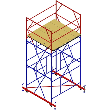 Вышки-туры Мега-5 (площадка 1,5 х 1,6)